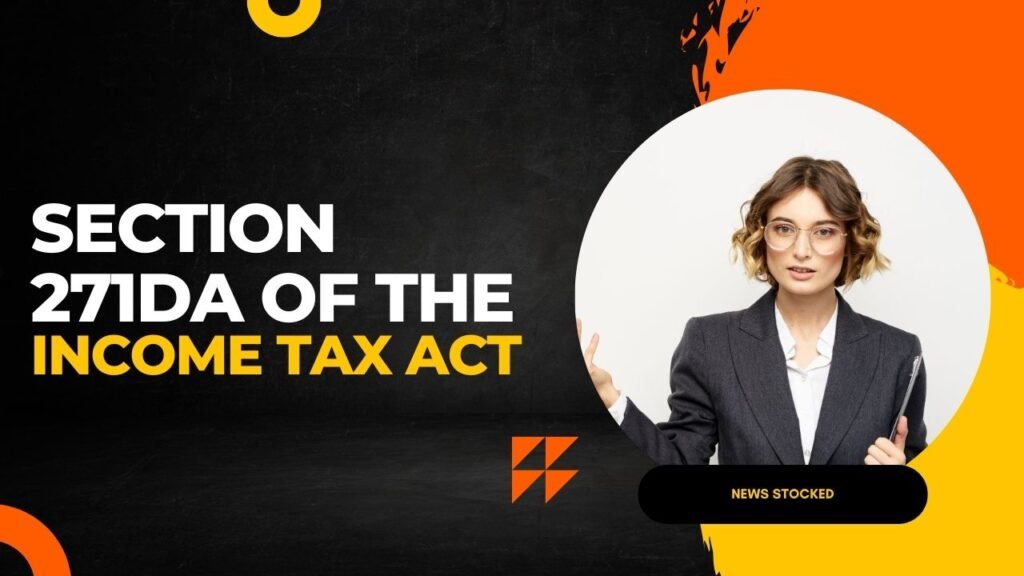 271DA of the Income Tax Act