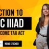 Section 10 23C iiiad of Income Tax Act